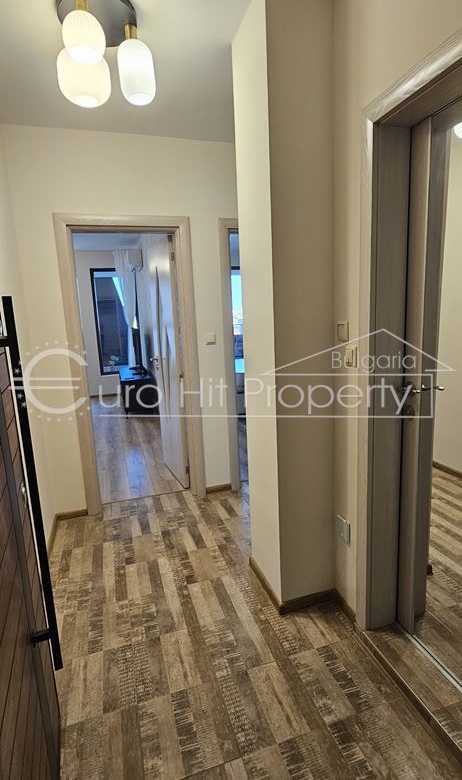 Отдава се под наем чисто нов двустаен апартамент в нова сграда в топ центъра на кв. Сарафово - 0