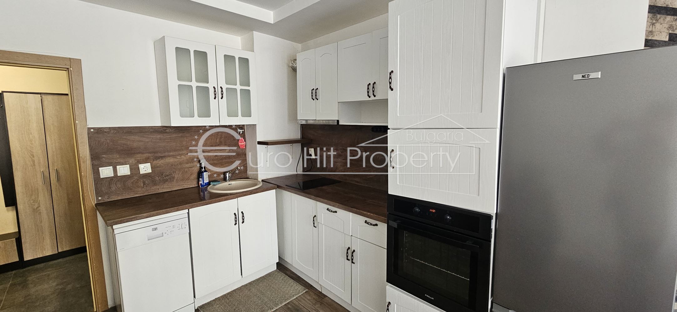 Отдава се под наем - дългосрочно - двустаен апартамент до Терминала в ж.к. Меден Рудник - 0