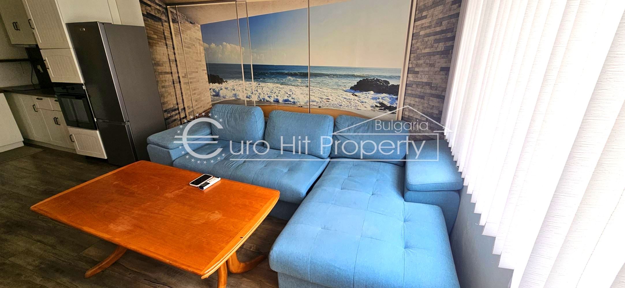 Отдава се под наем - дългосрочно - двустаен апартамент до Терминала в ж.к. Меден Рудник - 0