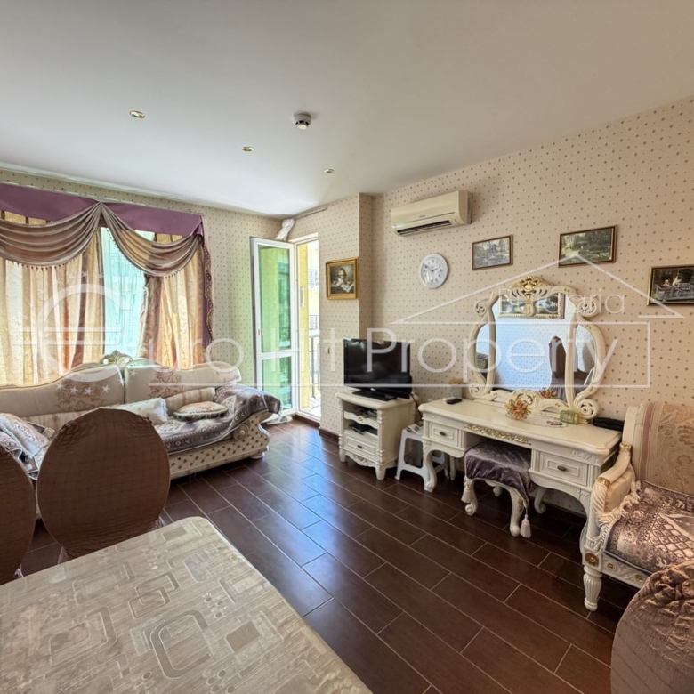 Двустаен обзаведен апартамент с гледка море в Taliana Beach Residence